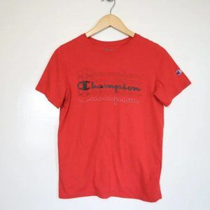 Champion Youth XL Red Logo Tee